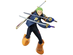 Figura de colección de récords de batalla de Roronoa Zoro de One Piece de 16 cm B.active