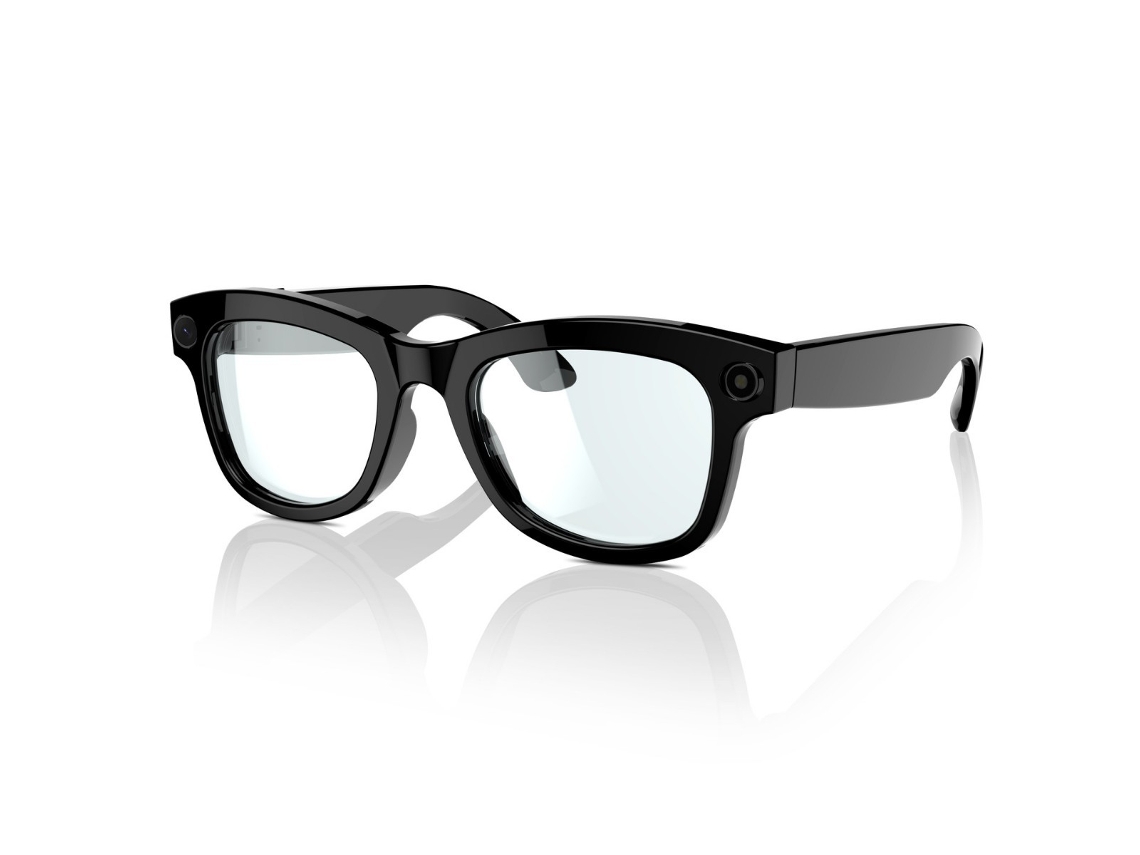 Smartglasses Equipadas Con Cámara De 5mp 1080p, Reconocimiento De Imágenes, Traducción Ia Y Audio Bluetooth (negro)