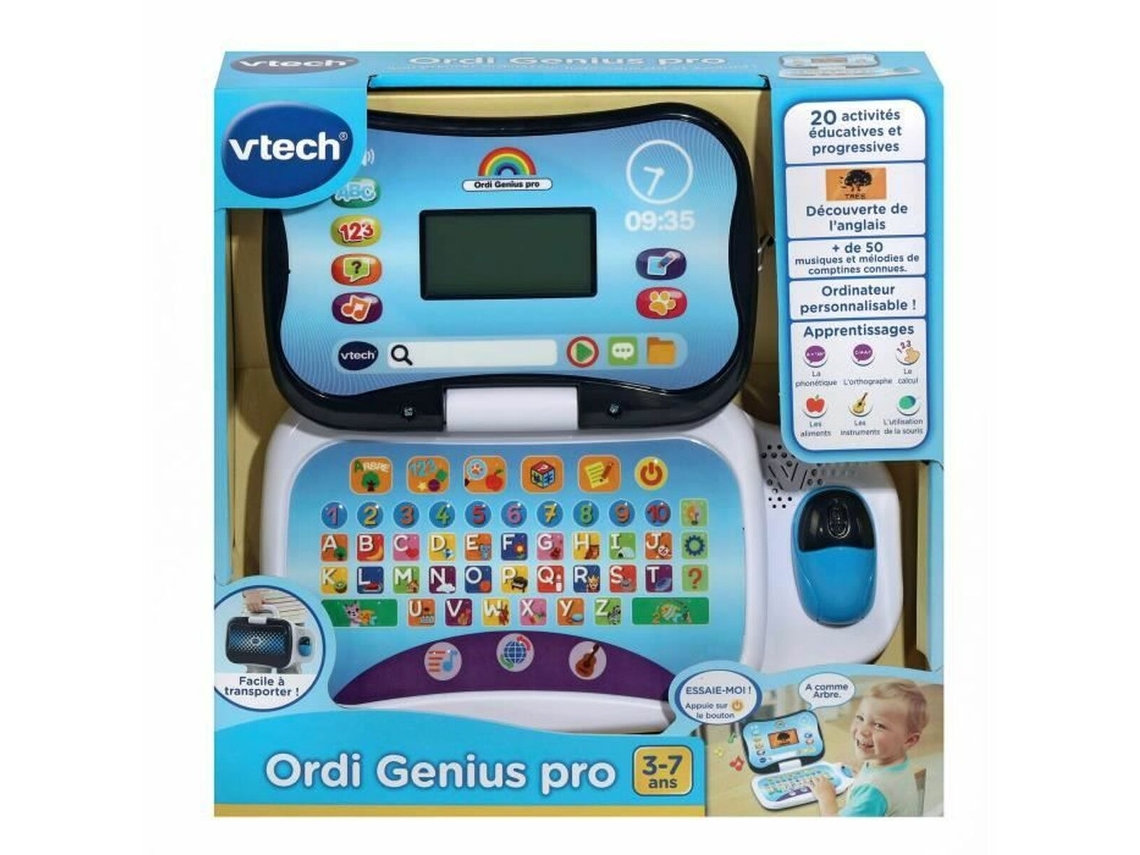 Juguete educativo VTECH Ordi Genius Pro Francés Inglés