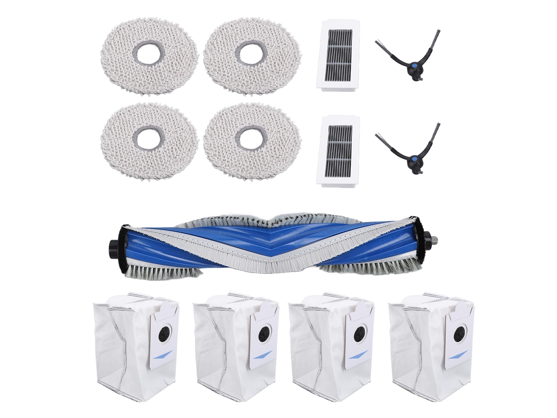 Accesorios Para La Aspiradora Robot X5 Omni X5 Pro: Cepillo Principal, Cepillo Lateral, Filtro Para La Bolsa De Polvo.