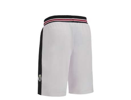 Pantalones Cortos de Niños para Baloncesto MACRON Cortossegunda Equipación Virtus Blanco (6/7 Años)