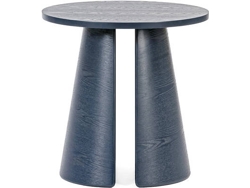 Mesa de Apoyo BAZAR MONDIALE Cep (Azul  - Madera - 50x50.1 cm)