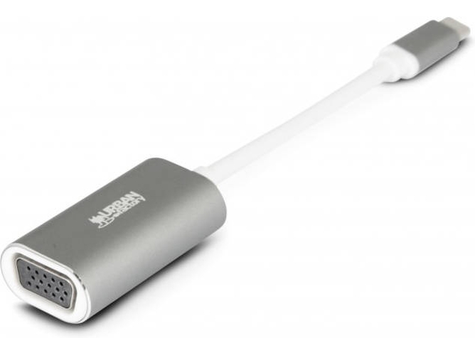 Cable URBAN FACTORY (VGA - Blanco)