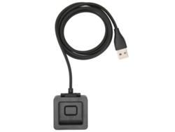 Cargador Usb Para Fitbit Blaze 5v 500ma 1m/3.3ft Cargador De Repuesto Negro