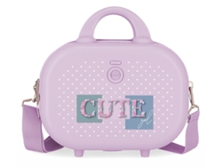 Neceser Abs ENSO Cute Girl Adaptable Lila (29 x 21 x 15 cm)