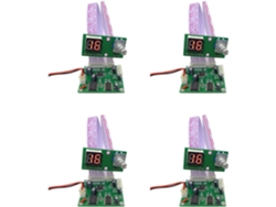 Conjunto De 4 Módulos De Reverberación Digital Para Karaoke, 0-99/100 Tipos De Efectos.