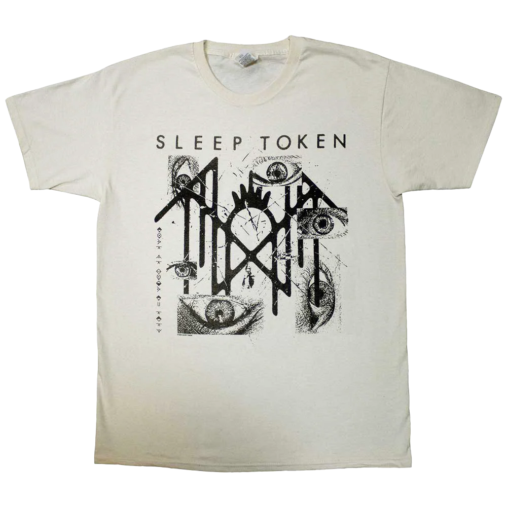 Sleep Token Eyes T-shirt Unisex Rockinstone Size:l