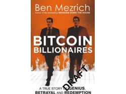 Libro Bitcoin Billionaires de Ben Mezrich (Inglés)