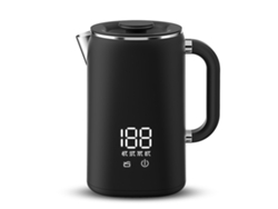 Hervidor Eléctrico De 1,7 L, Acero Inoxidable, 1500 W, Pantalla Digital, 5 Niveles De Temperatura.