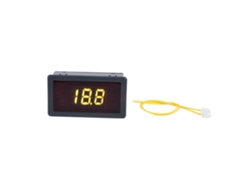 1 Voltímetro Digital De Ca 70-380v Con Pantalla Led De 0,56 Pulgadas Y Panel De Dígitos Amarillos
