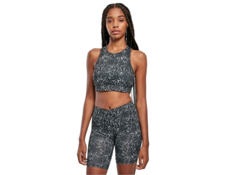 Sujetador Deportivo para Mujer URBAN CLASSICS (S - Negro)