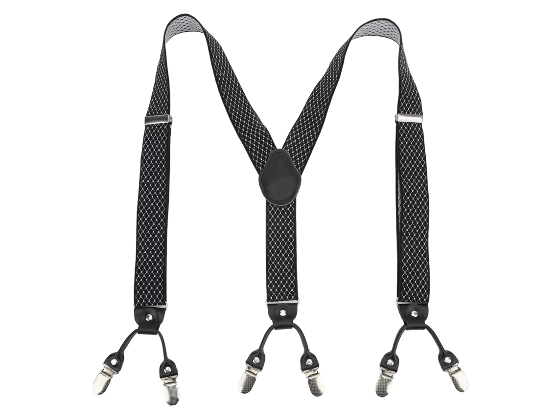 Tirantes Ajustables Para Pantalones De Hombre Con Diseño Ergonómico En Forma De Y 3,5 X 110 Cm