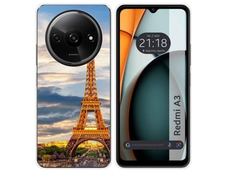 Funda para Xiaomi Redmi A3 TUMUNDOSMARTPHONE Silicona Multicolor