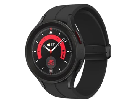 Smartwatch SAMSUNG Galaxy Watch5 Black titanio 45Mm Bluetooth Pulsera Deportiva grafito (Reacondicionado Marcas Mínimas)