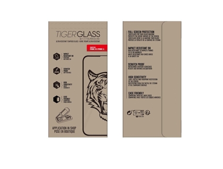 Vidrio templado curvado máquina dedicada TIGER iPhone XR/ iPhone 11