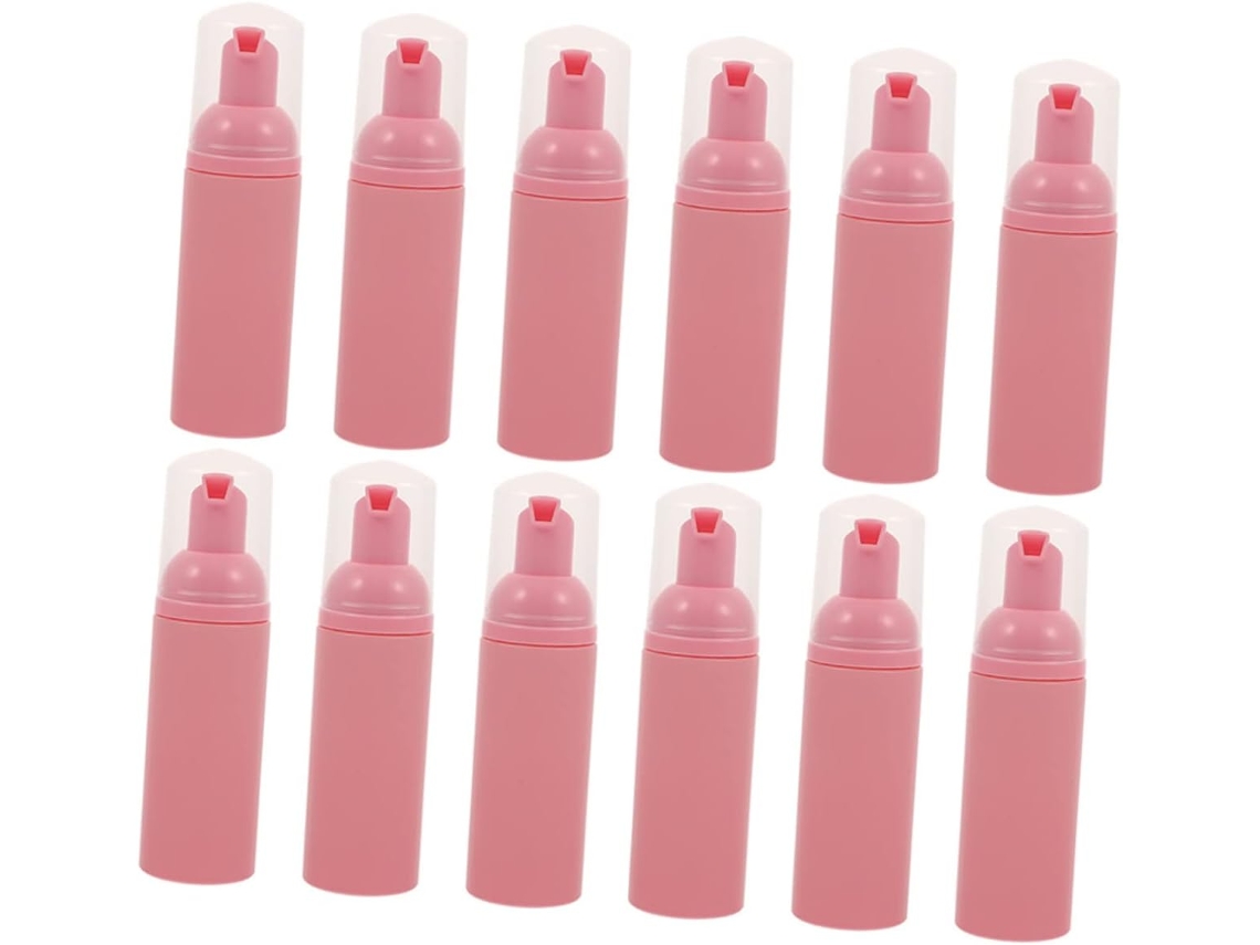 Paquete De 12 Botellas Reutilizables De Espuma, Dispensadores Para Champú Y Gel Con Bomba.