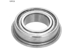10 Piezas Rodamientos De Bola De Ranura Profunda Doble Sellado Tipo Mf (mf148zz 8x14x4mm)