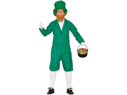 Disfraz de Hombre DISFRAZZES Duende Verde Irlandés Leprechaun (Talla: M)