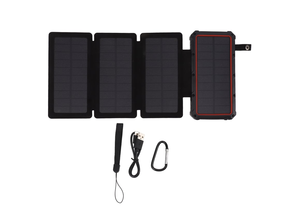 Carregador solar dobrável BJ de 20000mAh com USB-C para smartphones e tablets A20000