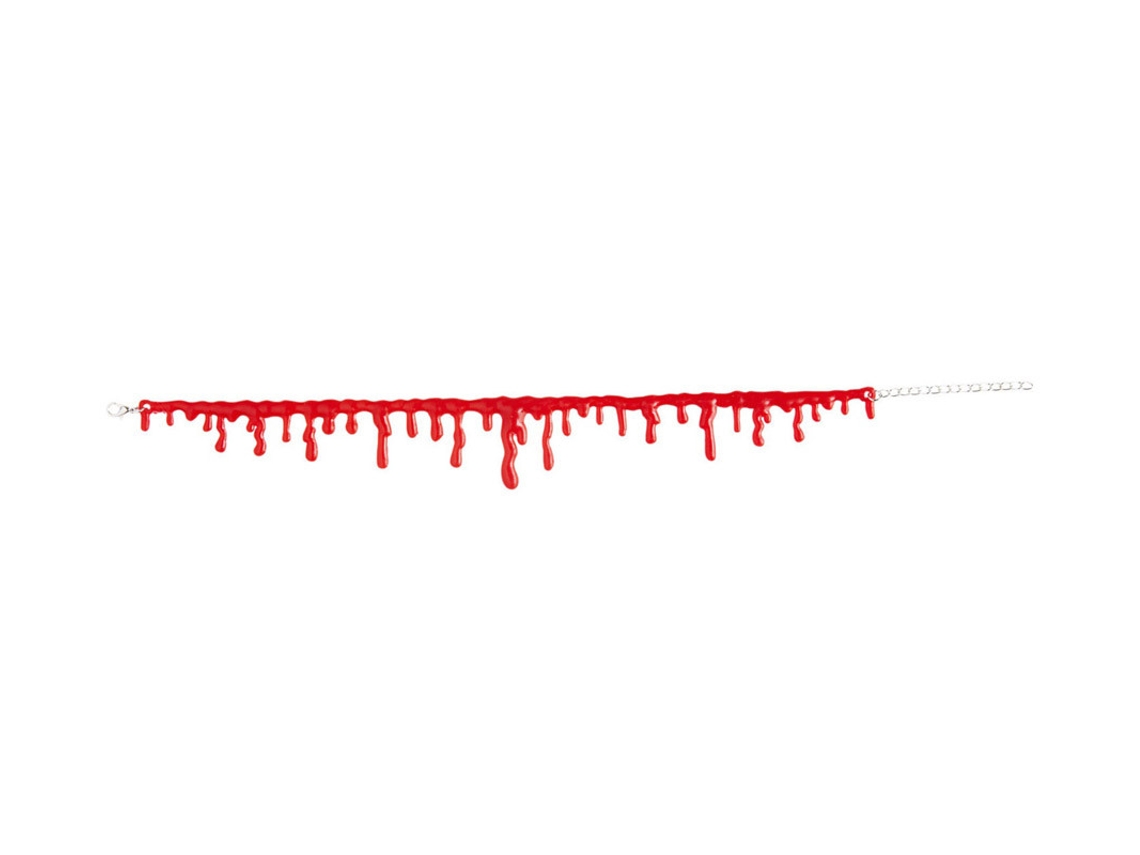 Collar WIDMANN heridas sangrantes de Halloween