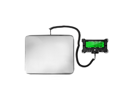 Báscula postal electrónica de 440 libras Báscula digital de acero inoxidable integrada de precisión de 0,05 kg con pantalla LCD retroiluminada Básc...