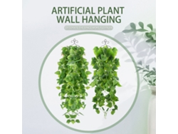 plantas colgantes artificiales de 1 m con hojas de parra falsas para bodas, paredes, hogar, sala de estar, patio, interior y exterior.
