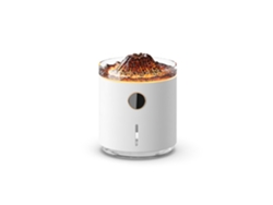 Humidificador ultrasónico de vapor frío de 350 ml con luz LED. Mdug (blanco, USB).