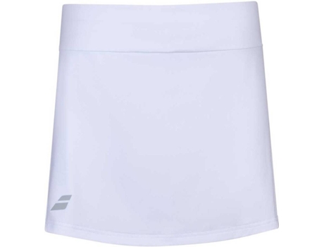 Falda para Mujer BABOLAT Play Blanco para Tenis (L)