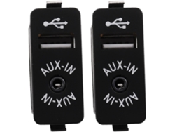 Adaptador De Entrada Auxiliar Usb 2x Para E81 E87 E90 F10 F12 E70 X4