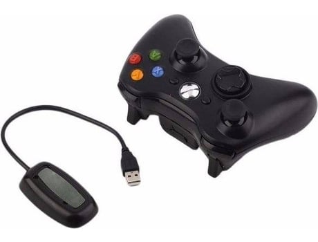 Mando Xbox 360 ALIN607-4 Negro (Inalámbrico)