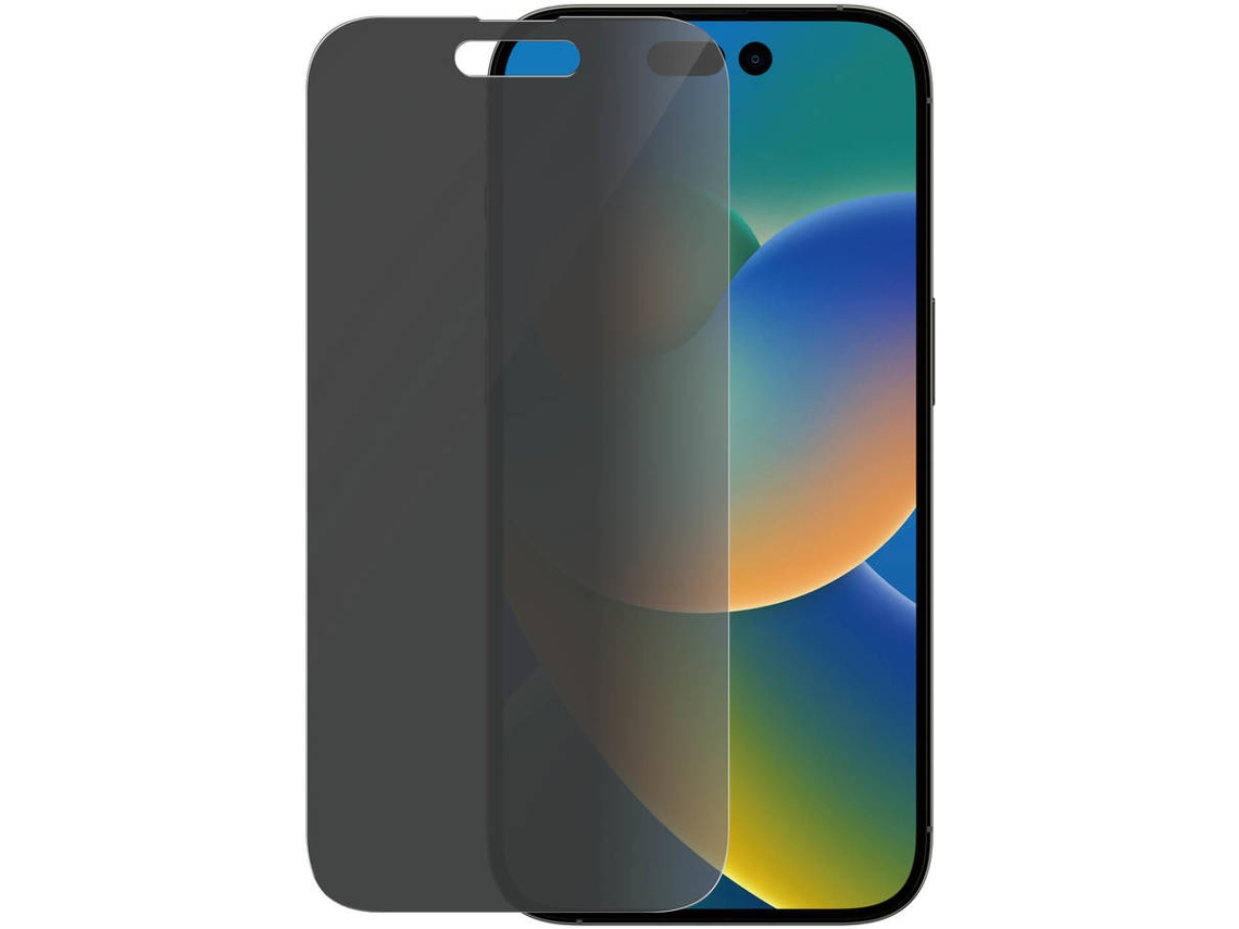Protector de pantalla de vidrio templado para iPhone 14 Pro PANZERGLASS Privacy