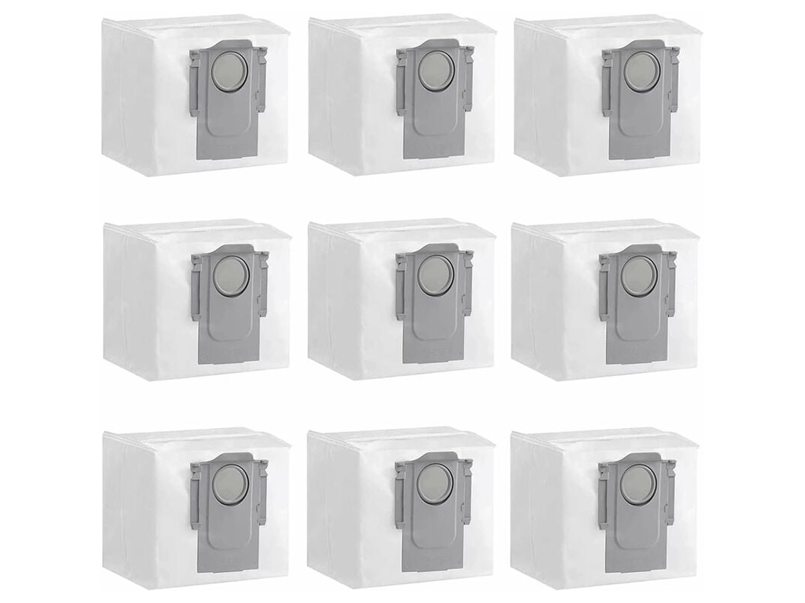 Bolsas de polvo desechables para robot aspirador, 9 unidades
