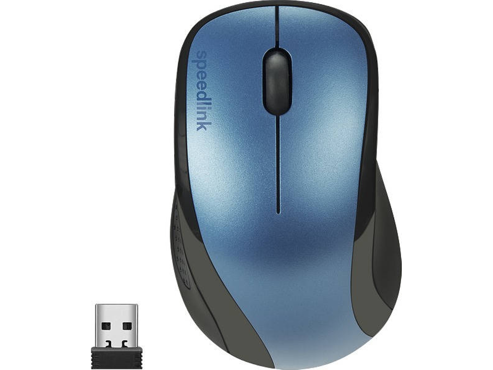 Ratón Gaming SPEEDLINK Kappa (1600 dpi - Inalámbrico - Negro)
