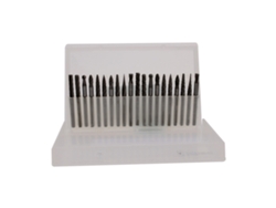 20 Peças De Fresa Cônica De Carbeto De Wolfram Com Cabo 1/8''(3mm) Para Rotação