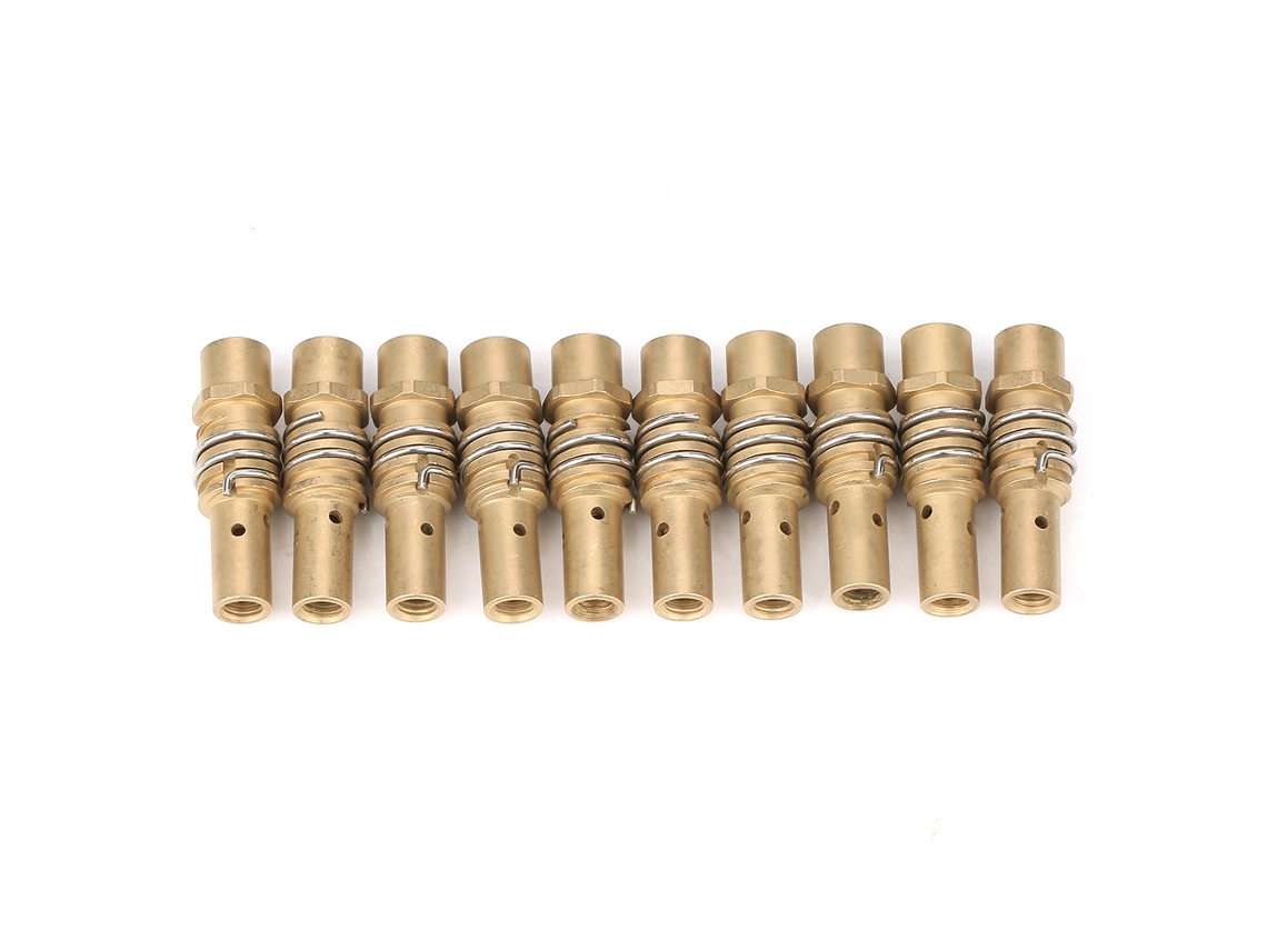 10 Piezas Porta Puntas Accesorio Consumible Para Soplete Mig Ajuste Para Pistola Soplete 15ak