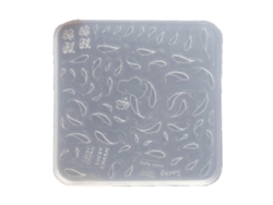 Molde versátil para decoración de uñas DIY, decoración de uñas DIY, moldes de silicona para esculpir uñas Hengrongshen