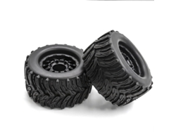 Neumáticos Con Llantas (4 Unidades) Para Coches Rc A Escala 1/10 Losi Hsp Traxxas