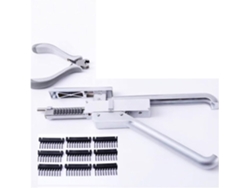 Máquina de extensiones de cabello humano 6D 1, herramientas para el cabello, suministros para salones de belleza, juego completo SFUSHOS