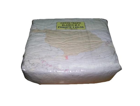 Coton trapo blanco m-2 paq.5 kg tbml2p050