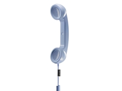 Native Union Teléfono Pop Retro Usb-c Con Micrófono Para Llamadas Y Videollamadas Azul Claro