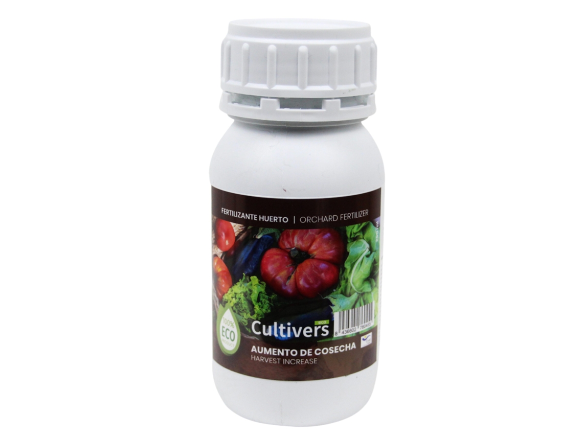 CULTIVERS Fertilizante Frutales Ecológico 250 ml Abono Líquido Intensifica el Sabor y Aumenta el tamaño. 100% Orgánico
