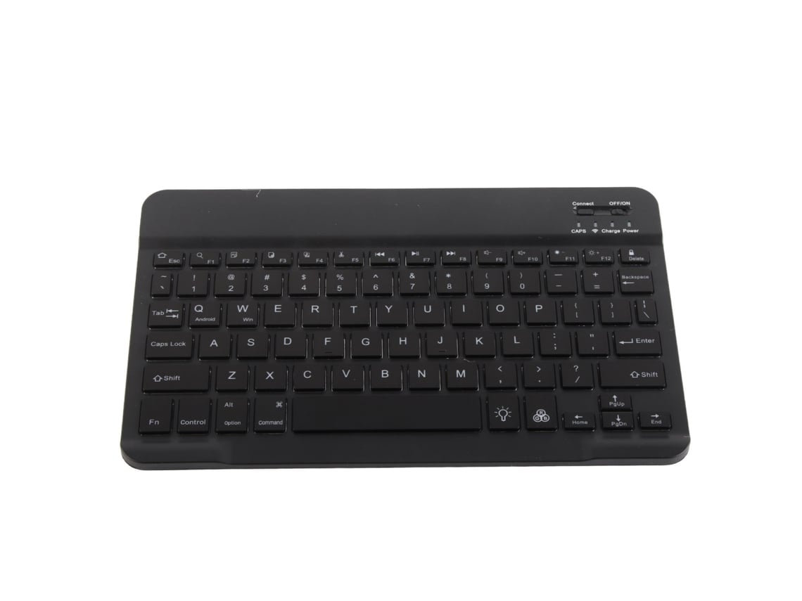 Teclado Sem Fio Bluetooth (cor Misturada Rgb, Ultra-fino E Silencioso Com 78 Teclas)