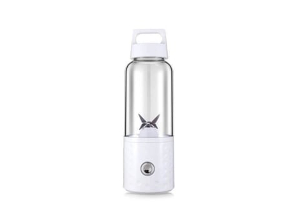 Minilicuadora portátil, recargable por USB, blanca, para batidos y smoothies. Henten Home