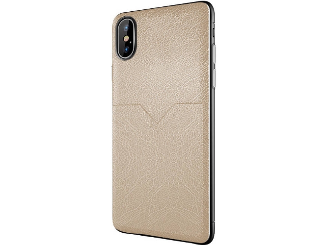 Funda iPhone X, XS WISETONY Jinuoshuma-296 Dorado