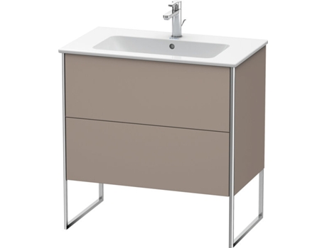DURAVIT XSquare Vanity unit vertical 81.0 x 47.8 cm, 2 cajones, para lavabo ME de Starck 233683