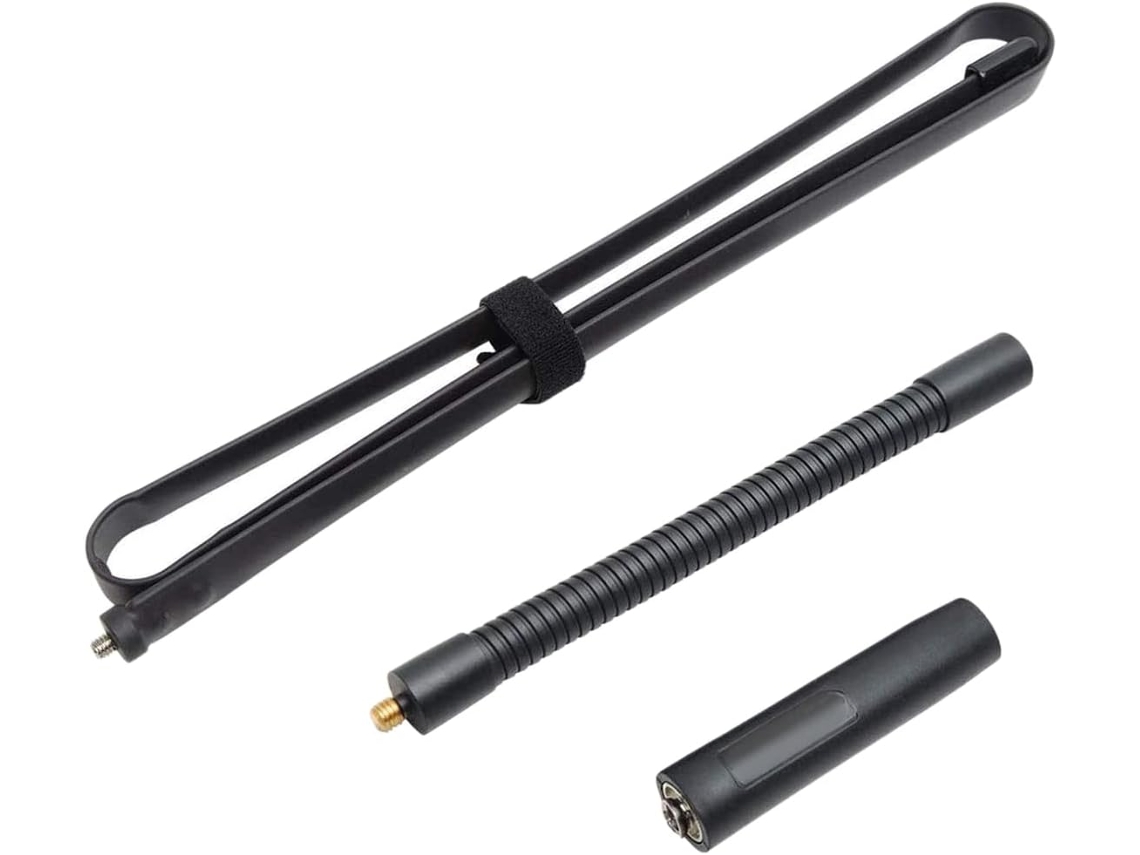 Antena Plegable De Cuello De Cisne Ar-152g De 48,8 Pulgadas Con Conector Sma, Vhf/uhf 144/430 Mhz