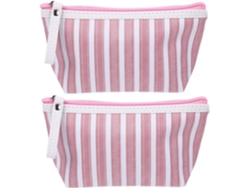 Juego De 2 Neceseres Portátiles, Pequeñas Bolsas Para Guardar Maquillaje Con Cremallera.