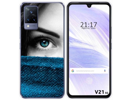 Carcasa Vivo V21 5G TUMUNDOSMARTPHONE Dibujos Multicolor