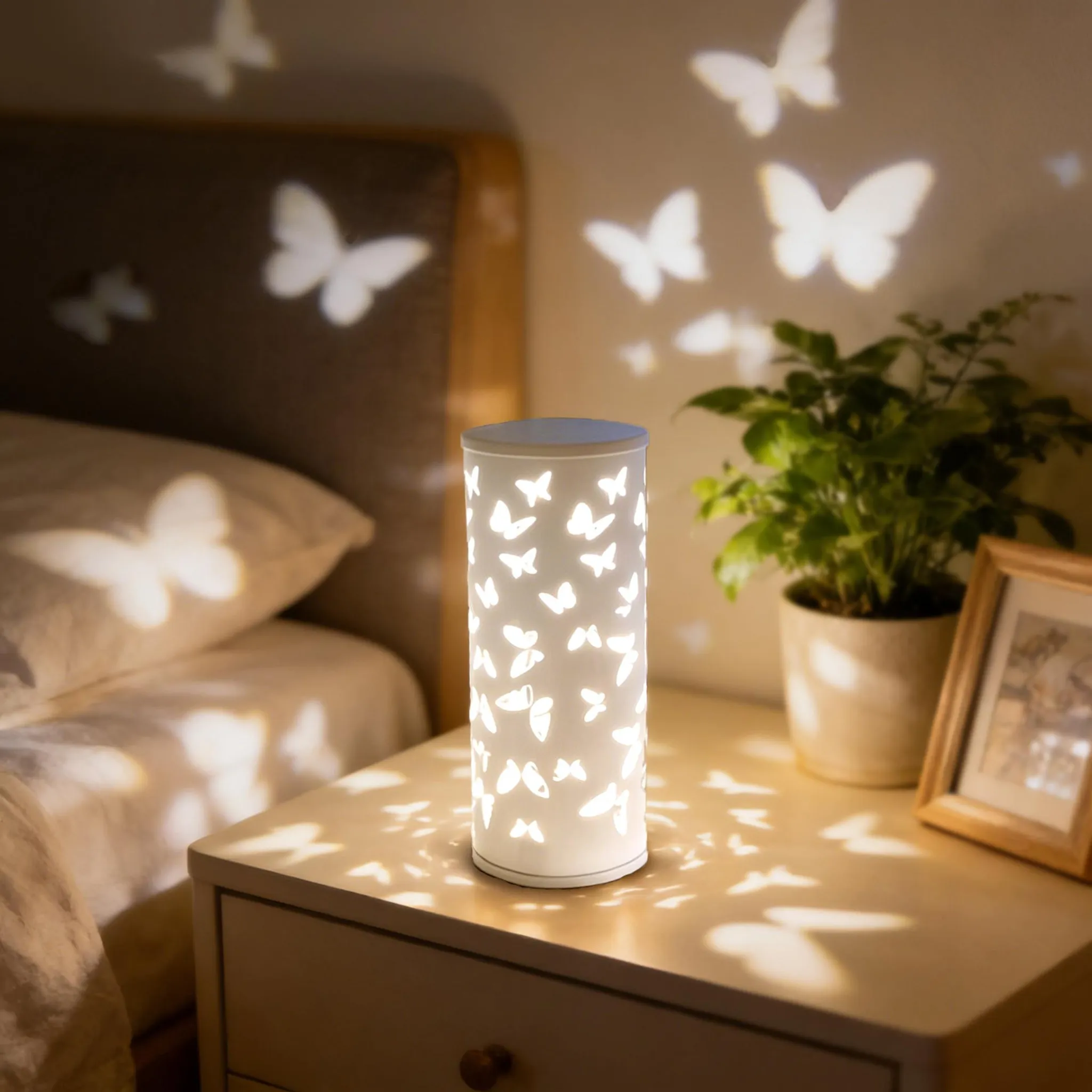 Salida Decorativa En Forma De Mariposa
