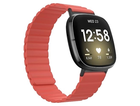 Correa Smartwatch Para Fitbit Versa 3/Sense Roja VENISYMLIS